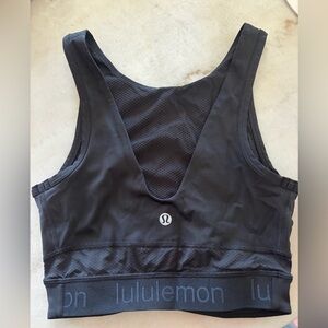 Lululemon Final Mile Crop Tank Black